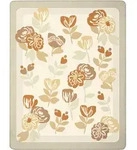 Wohndecke BLOOM FRAME (BL 150x200 cm) - bunt - BL 150x200 cm