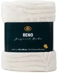 Decke RENO weiss (BL 150x200 cm) - wei&szlig; - BL 150x200 cm