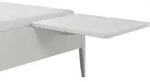 Nachtkommode HASENA DRIFT (BHT 48x9x38 cm) - wei&szlig; - BHT 48x9x38 cm