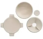 Salatsch&uuml;ssel MAKE & TAKE (BHT 21.50x8x22 cm) - beige - BHT 21.50x8x22 cm