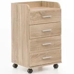 Rollcontainer (LBH 40x33x71 cm) - LBH 40x33x71 cm