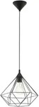 Pendelleuchte TARBES (DH 32.50x110 cm) - schwarz - DH 32.50x110 cm