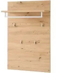 Garderobenpaneel BRINJA (BHT 78x117x30 cm) - braun - BHT 78x117x30 cm