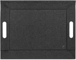 Tablett FREEFORM (LBH 45x35x8 cm) - schwarz - LBH 45x35x8 cm