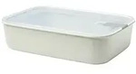 Frischhaltedose EASYCLIP (BHT 27,80x19,80x7 cm) - wei&szlig; - BHT 27,80x19,80x7 cm