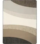 Wohndecke CONTURE FLOW (BL 150x200 cm) - beige - BL 150x200 cm