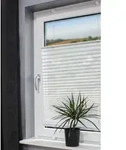 Plissee EASY wei&szlig; 60x130cm (BH 60x130 cm) - wei&szlig; - BH 60x130 cm