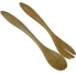 Salatbesteck BERARD TERRA (LBH 30x7x2.50 cm) - braun - LBH 30x7x2.50 cm