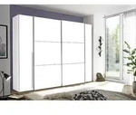 Kleiderschrank MALUA (BHT 267x205x57 cm) - wei&szlig; - BHT 267x205x57 cm