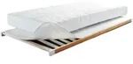Matratzenunterlage (BL 100x200 cm) - wei&szlig; - BL 100x200 cm