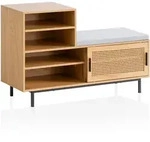 Schuhschrank (LBH 120x40x76 cm) - braun - LBH 120x40x76 cm