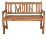 Gartenbank WOODIE MOIN (BHT 120x89x60 cm) - BHT 120x89x60 cm