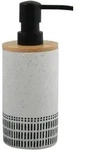 Seifenspender YUMA (LBH 7,20x7,20x18 cm) - wei&szlig; - LBH 7,20x7,20x18 cm