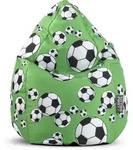 Sitzsack KICKER L (BH 70x90 cm) - gr&uuml;n - BH 70x90 cm