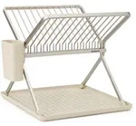 Faltbares Abtropfgestell (BHT 37x32x33 cm) - beige - BHT 37x32x33 cm
