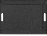 Tablett FREEFORM (LBH 55x41x8 cm) - schwarz - LBH 55x41x8 cm