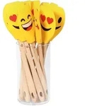 Teigschaber ZASSENHAUS SMILEY (BHT 2x30.50x6.30 cm) - bunt - BHT 2x30.50x6.30 cm