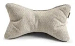Leseknochen LAZISE taupe (LBH 42x22x22 cm) - LBH 42x22x22 cm