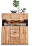 Highboard HARPER WINBURG (BHT 122x144x42 cm) - braun - BHT 122x144x42 cm