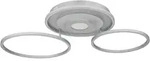 Deckenleuchte MILES (LBH 99.20x57x11.50 cm) - silber - LBH 99.20x57x11.50 cm