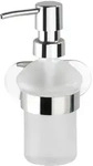 Seifenspender OREA (BHT 10x16.50x10.50 cm) - silber - BHT 10x16.50x10.50 cm