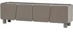 Lowboard MOUTIQUE AMOUR (BHT 200x58x45 cm) - braun - BHT 200x58x45 cm