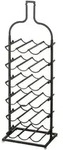 Weinregal BOTELLA (BHT 22x91x31 cm) - schwarz - BHT 22x91x31 cm