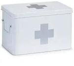 Medizinbox CROSS wei&szlig; (BHT 32x20x19.50 cm) - wei&szlig; - BHT 32x20x19.50 cm