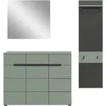 Garderobenset CANU (BHT 180x190x37 cm) - BHT 180x190x37 cm