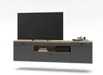 Lowboard HARPER WILLIAMS (BHT 200x53x40 cm) - grau - BHT 200x53x40 cm