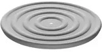 Silikondeckel CUCINA (DH 28x1 cm) - grau - DH 28x1 cm