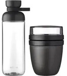 Lunchpot-Set ELLIPSE - schwarz