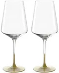Weingl&auml;ser-Set PUCCINI (DH 6.40x24 cm) - gold - DH 6.40x24 cm