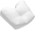 Seitenschl&auml;ferkissen (BHT 52x16.50x40 cm) - wei&szlig; - BHT 52x16.50x40 cm