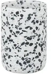 Zahnputzbecher TERRAZZO TOSI (DH 8x10,50 cm) - wei&szlig; - DH 8x10,50 cm