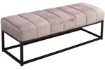 Bank (LBH 108x40x40 cm) - Bezug: Stoff - LBH 108x40x40 cm