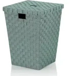W&auml;schebox ALVARO (LBH 40x40x52 cm) - gr&uuml;n - LBH 40x40x52 cm
