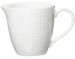 Milchk&auml;nnchen SAPHIR (BHT 11x7,50x7,50 cm) - wei&szlig; - BHT 11x7,50x7,50 cm