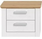 Nachtkommode VERONA (BHT 56x43x39 cm) - BHT 56x43x39 cm