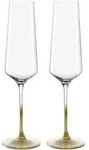Sektgl&auml;ser-Set PUCCINI (DH 7,20x26 cm) - gold - DH 7,20x26 cm