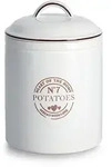 Vorratsdose POTATOES (DH 17,50x24,50 cm) - wei&szlig; - DH 17,50x24,50 cm