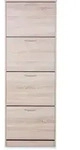 Schuhkipper CABINET (BHT 58x162x25 cm) - braun - BHT 58x162x25 cm