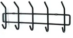 Garderobenleiste UTE (BHT 42x17x7 cm) - schwarz - BHT 42x17x7 cm