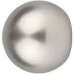 Endst&uuml;cke BALL, 2 St&uuml;ck (LB 4x3,30 cm) - silber - LB 4x3,30 cm
