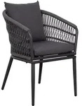 Gartenstuhl GENUA (BHT 58x78x63 cm) - Bezug: Stoff - BHT 58x78x63 cm