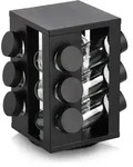 Gew&uuml;rzstreuer-Set NERO (LBH 14x14x22,50 cm) - schwarz - LBH 14x14x22,50 cm