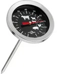 Thermometer K&Uuml;CHENPROFI (DH 5,50x12 cm) - silber - DH 5,50x12 cm