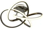 Deckenleuchte BANDOL (DH 65x34,50 cm) - schwarz - DH 65x34,50 cm
