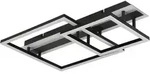 Deckenleuchte ESTRADA (LBH 56x33x9 cm) - schwarz - LBH 56x33x9 cm