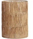 Lampenschirm LANZANO (BHT 25x30x25 cm) - braun - BHT 25x30x25 cm